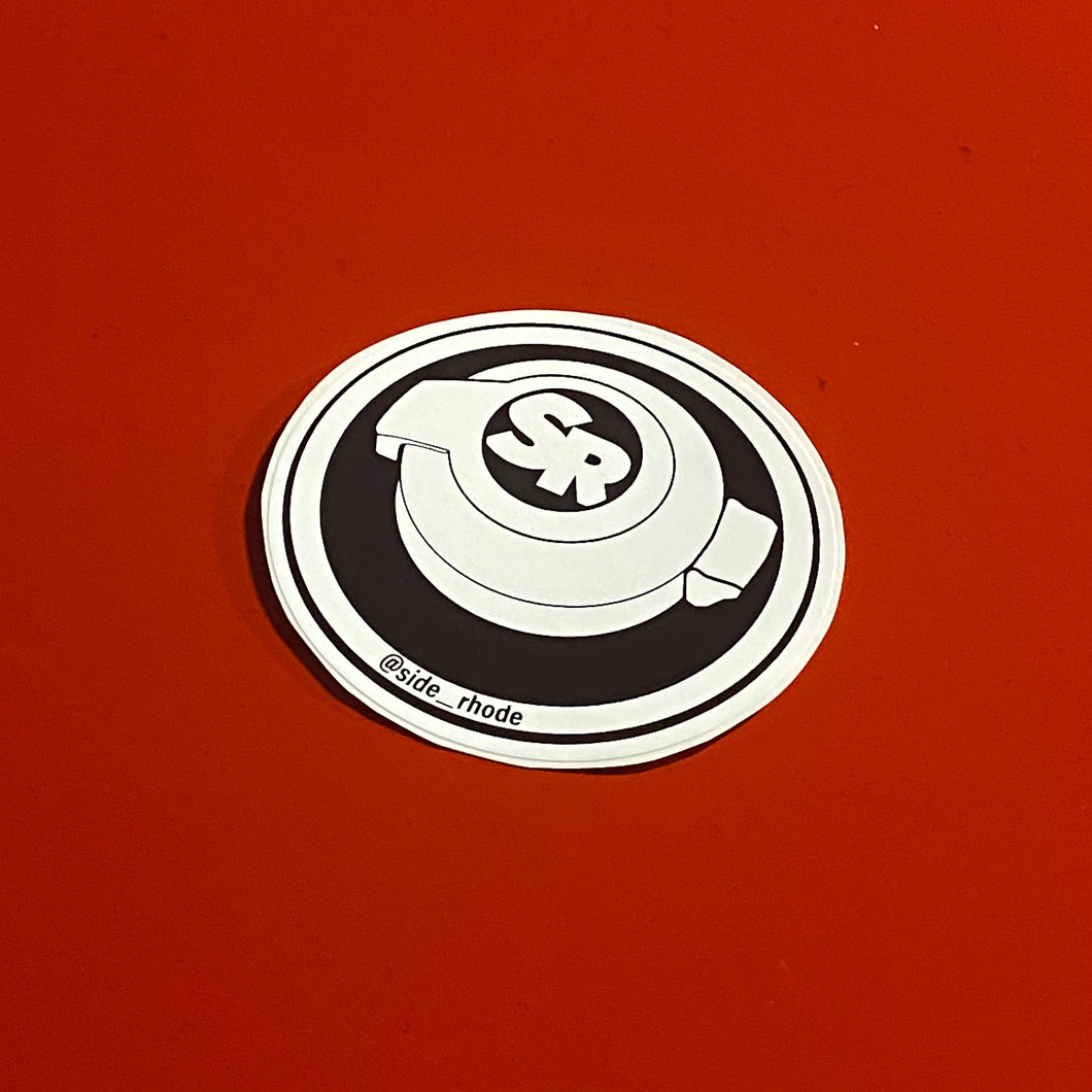 SR Gas Cap Logo Sticker